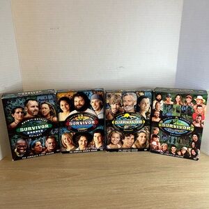 Survivor Complete Seasons Borneo, Palau, Pearl Island, Outlast DVD